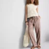Pantalones de chándal casuales de mezcla de algodón