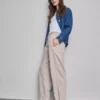 Pantalones de chándal casuales de mezcla de algodón