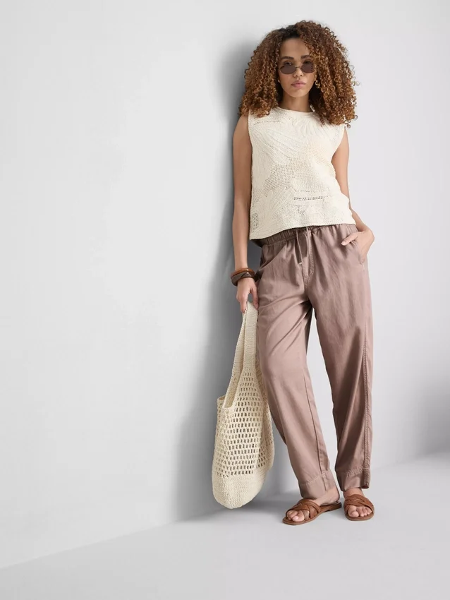 Pantalones de chándal casuales de mezcla de algodón