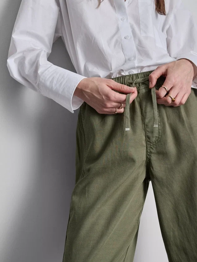 Pantalones de chándal casuales de mezcla de algodón