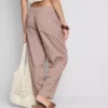 Pantalones de chándal casuales de mezcla de algodón
