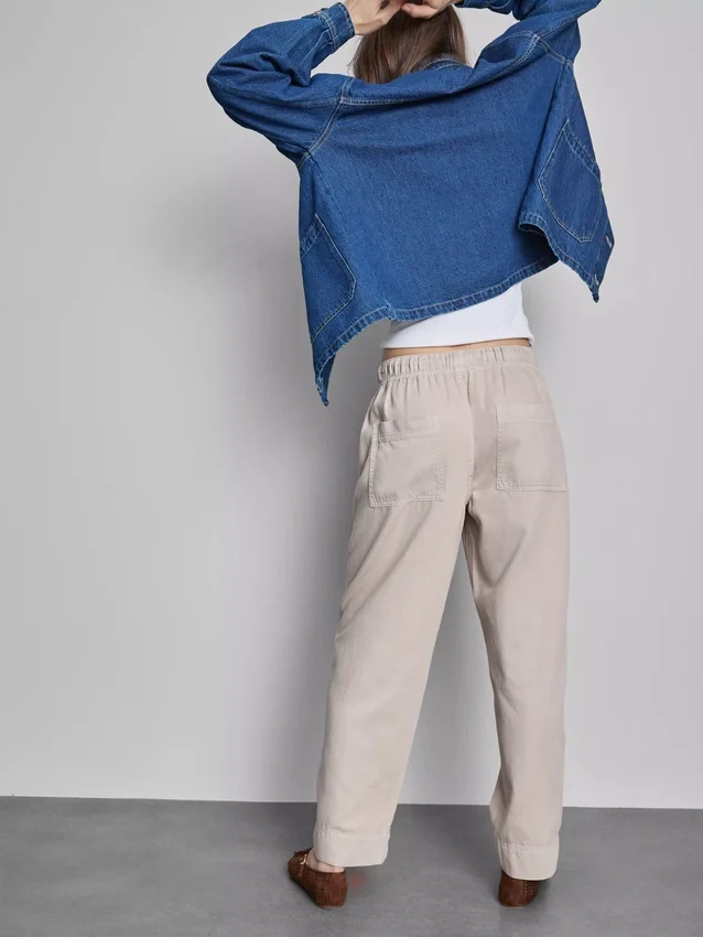 Pantalones de chándal casuales de mezcla de algodón