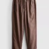 Pantalones de chándal casuales de mezcla de algodón