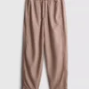 Pantalones de chándal casuales de mezcla de algodón