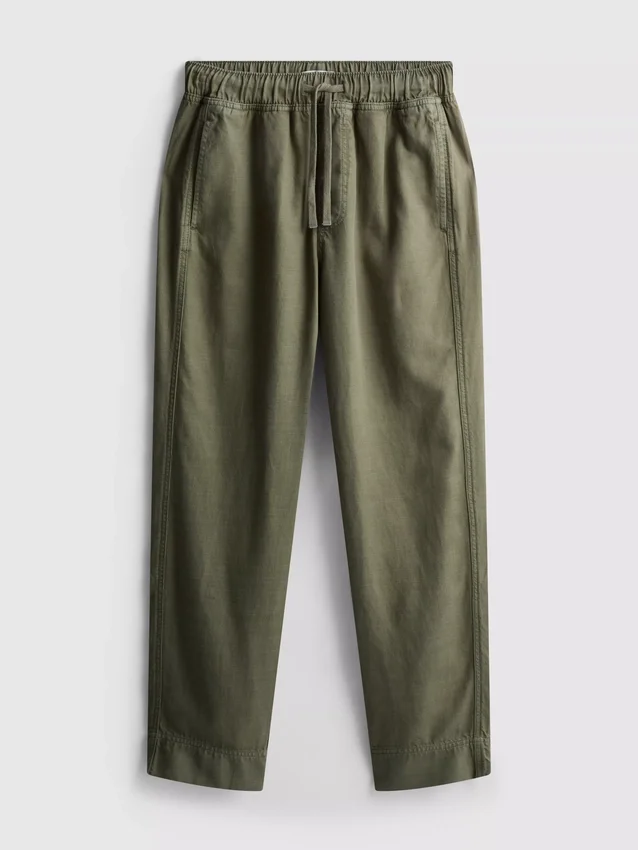 Pantalones de chándal casuales de mezcla de algodón
