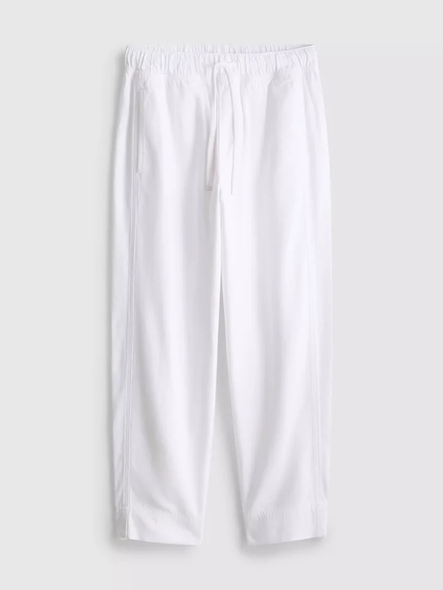 Pantalones de chándal casuales de mezcla de algodón