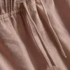 Pantalones de chándal casuales de mezcla de algodón