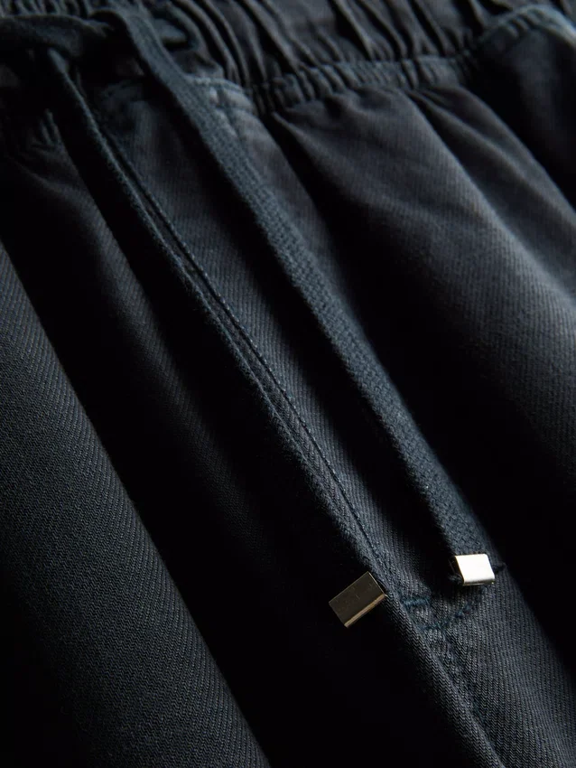 Pantalones de chándal casuales de mezcla de algodón