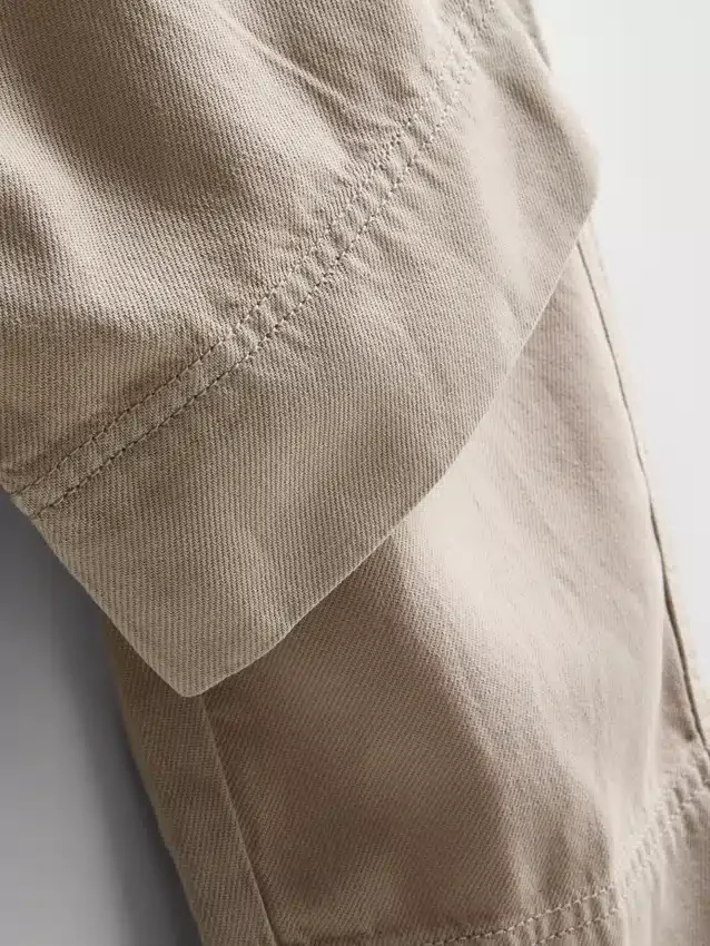 Pantalones de chándal casuales de mezcla de algodón