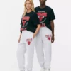 Pantalones de chándal con cordón de los Chicago Bulls de la NBA