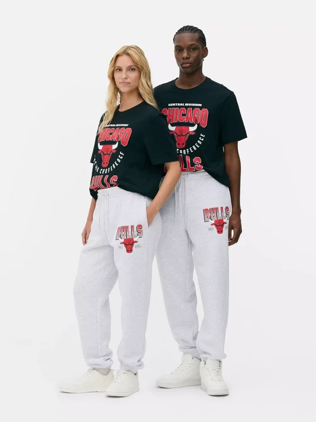 Pantalones de chándal con cordón de los Chicago Bulls de la NBA