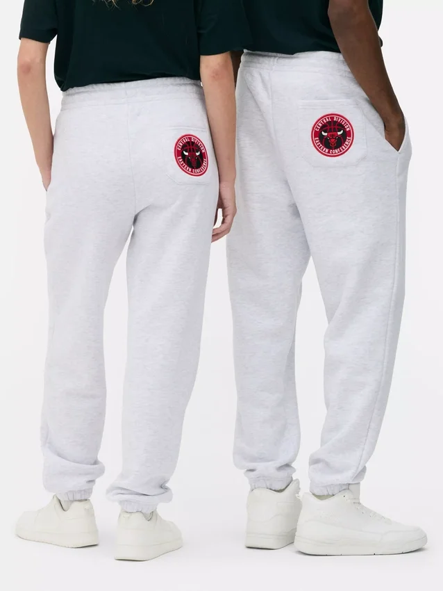 Pantalones de chándal con cordón de los Chicago Bulls de la NBA