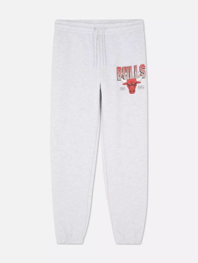 Pantalones de chándal con cordón de los Chicago Bulls de la NBA
