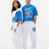 Pantalones de chándal con cordón de los Detroit Lions de la NFL
