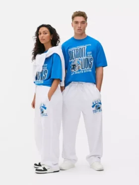 Pantalones de chándal con cordón de los Detroit Lions de la NFL