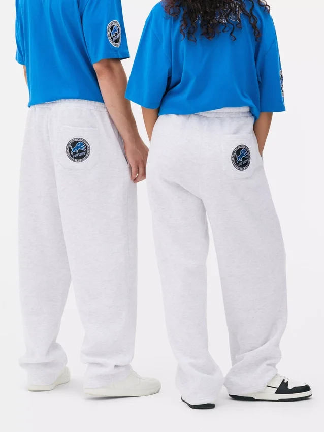 Pantalones de chándal con cordón de los Detroit Lions de la NFL