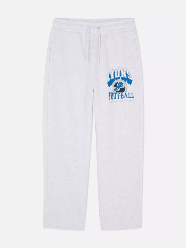 Pantalones de chándal con cordón de los Detroit Lions de la NFL