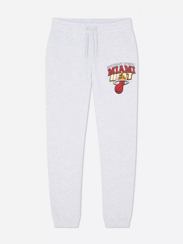 Pantalones de chándal con cordón de los Miami Heat de la NBA