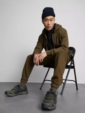 Pantalones de chándal con cordón y dobladillo Essential