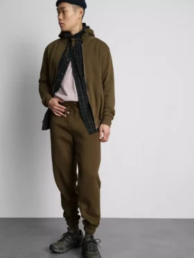 Pantalones de chándal con cordón y dobladillo Essential