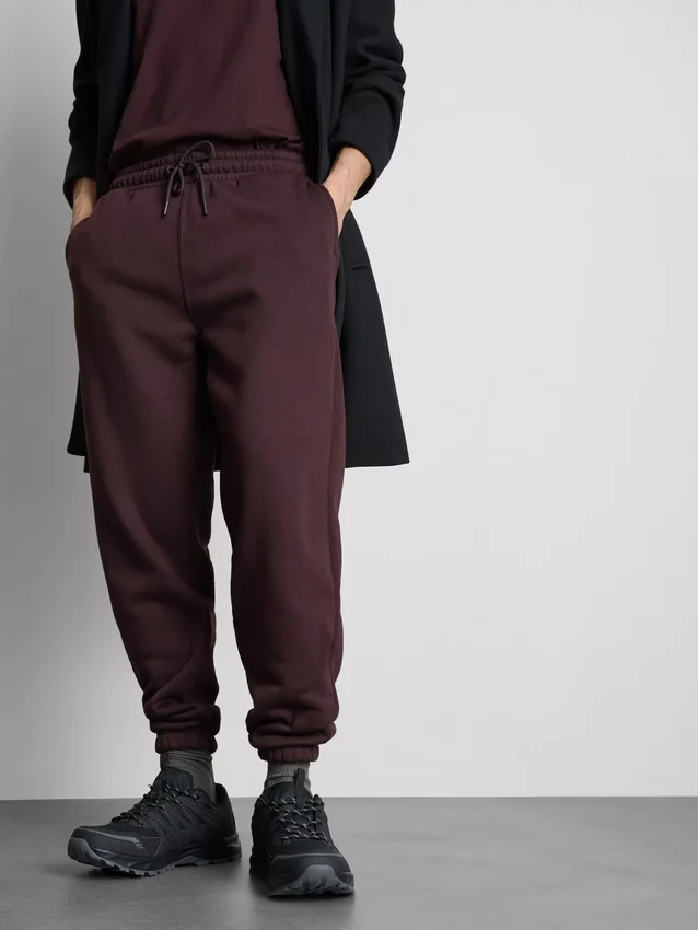 Pantalones de chándal con cordón y dobladillo Essential
