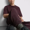Pantalones de chándal con cordón y dobladillo Essential