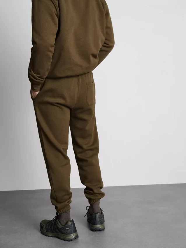 Pantalones de chándal con cordón y dobladillo Essential