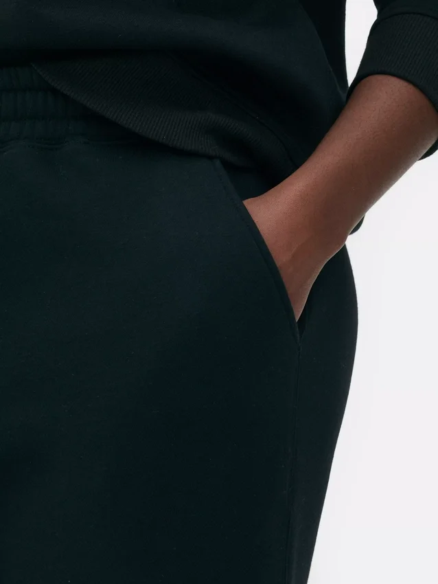 Pantalones de chándal con cordón y puños en las perneras