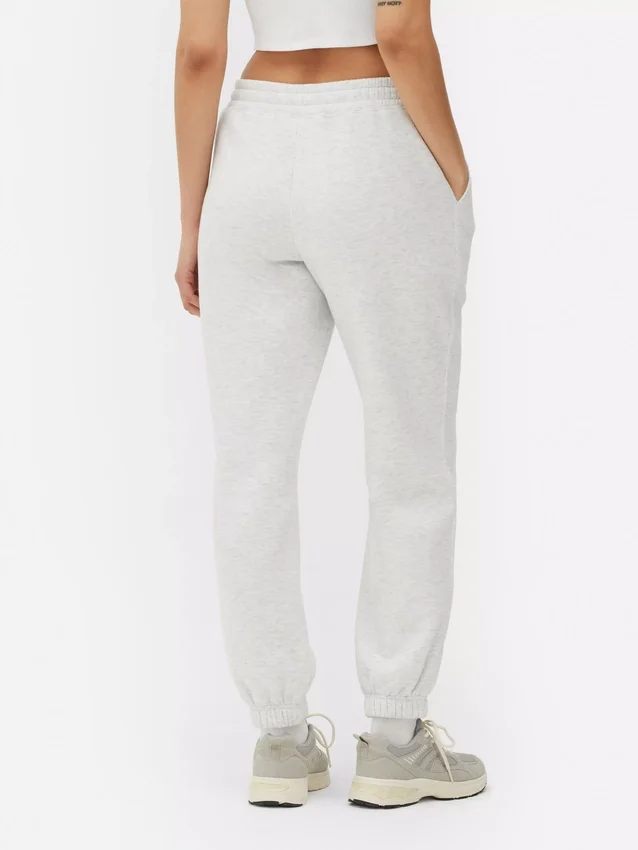 Pantalones de chándal con cordón y puños en las perneras