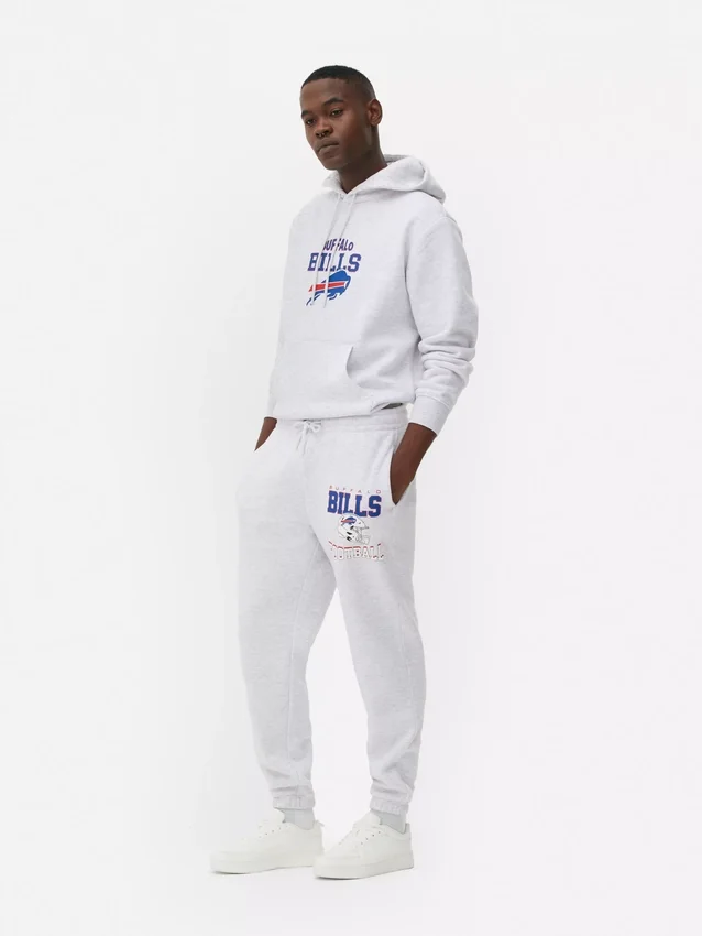 Pantalones de chándal con dobladillo de los Buffalo Bills de la NFL