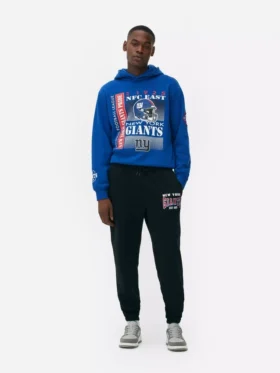 Pantalones de chándal con dobladillo de los New York Giants de la NFL