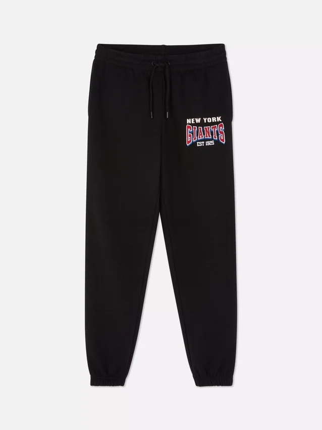 Pantalones de chándal con dobladillo de los New York Giants de la NFL