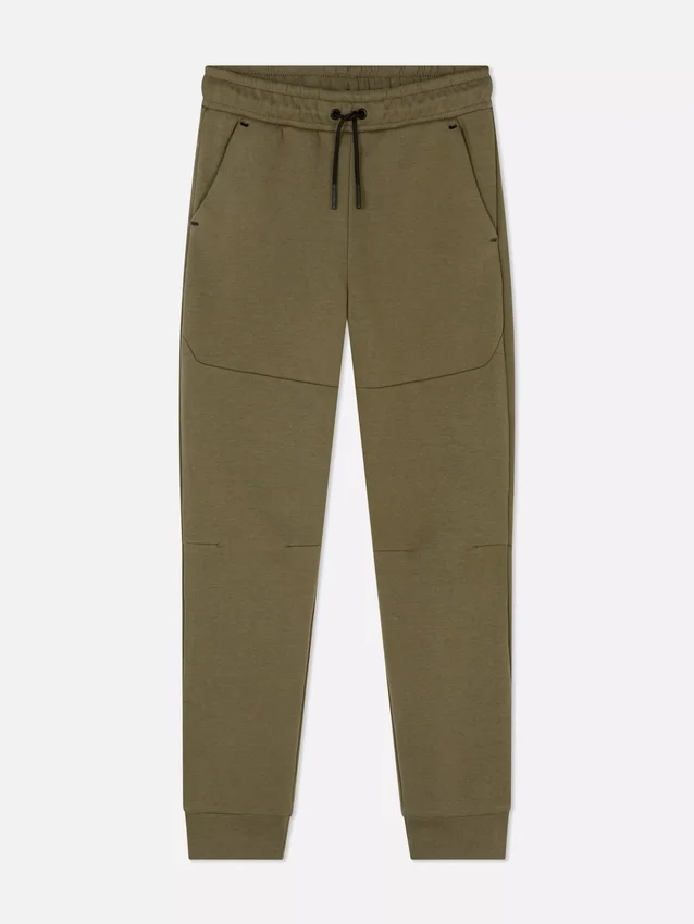 Pantalones de chándal con paneles y puños