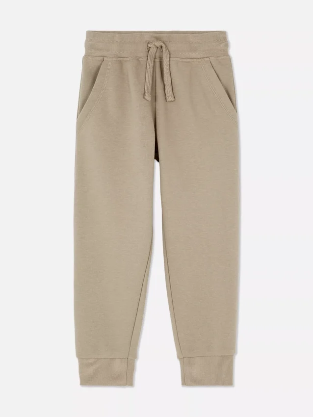 Pantalones de chándal con puños y cordón