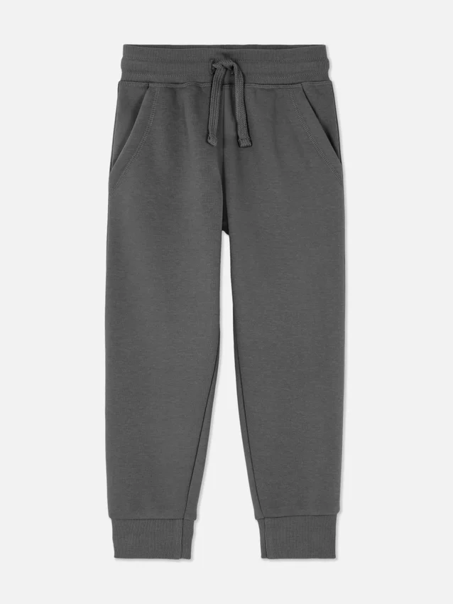 Pantalones de chándal con puños y cordón