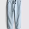 Pantalones de chándal con puños y ribete