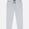 Pantalones de chándal con puños y ribete