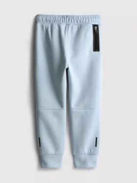 Pantalones de chándal con puños y ribete