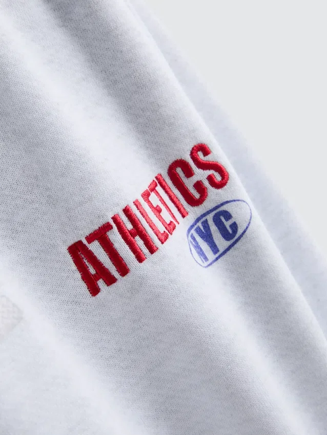 Pantalones de chándal de mezcla de algodón de pierna ancha