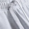 Pantalones de chándal de mezcla de algodón de pierna ancha