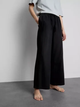 Pantalones de chándal de mezclilla de pierna recta