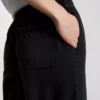 Pantalones de chándal de mezclilla de pierna recta