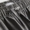 Pantalones de chándal de mezclilla de pierna recta