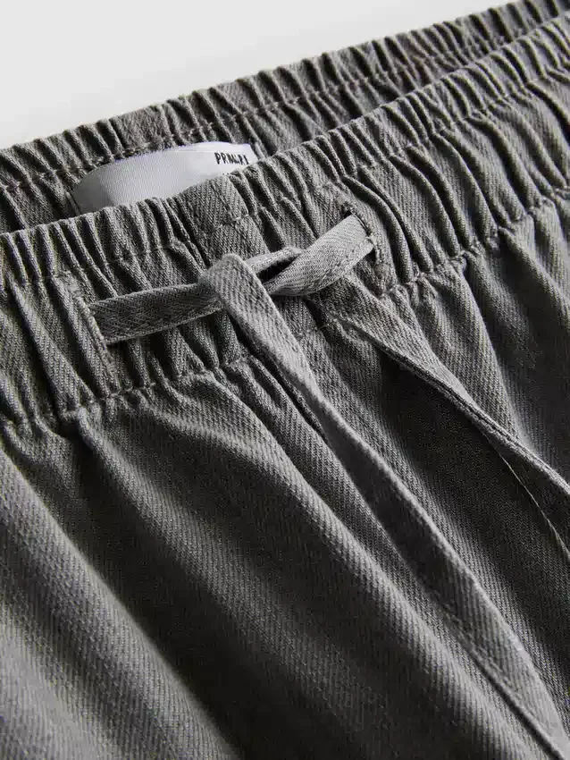 Pantalones de chándal de mezclilla de pierna recta