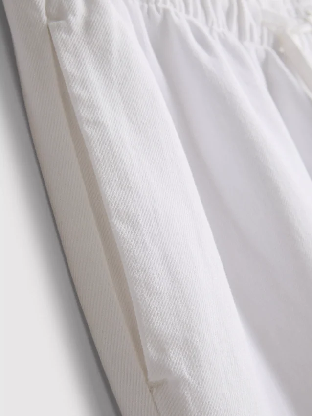 Pantalones de chándal de mezclilla de pierna recta