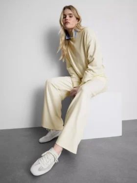 Pantalones de chándal de pierna ancha