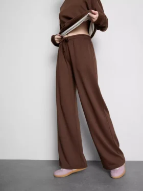 Pantalones de chándal de pierna ancha