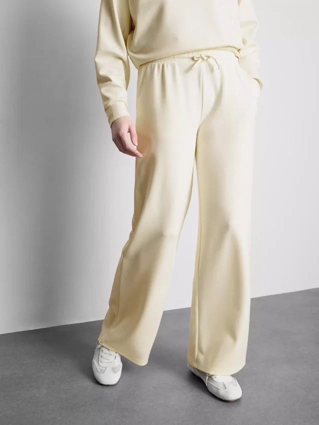 Pantalones de chándal de pierna ancha