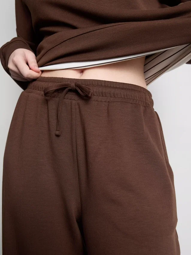 Pantalones de chándal de pierna ancha
