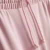 Pantalones de chándal de pierna ancha con alto contenido de algodón